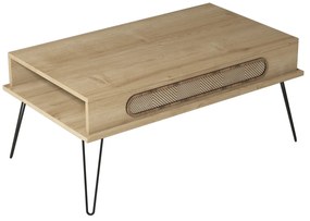 Mesa de Centro Ekol – Carvalho – 105x45,8x56 cm