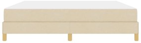 Cama Box Creme, Marrom 180 x 200 cm