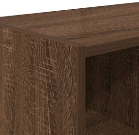 Sapateiras 2 pcs empilháveis 89,5x30x40 cm carvalho castanho