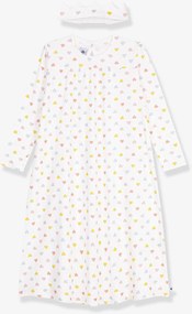 Camisa de noite princesa diadema PETIT BATEAU rosa