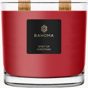 Vela perfumada com dois pavios Spirit of Christmas (cássis, cravinho, âmbar)