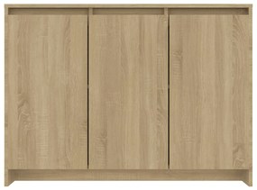 Aparador 102x33x75 cm derivados de madeira carvalho sonoma