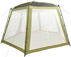 Tenda para piscina 500x433x250 cm tecido verde