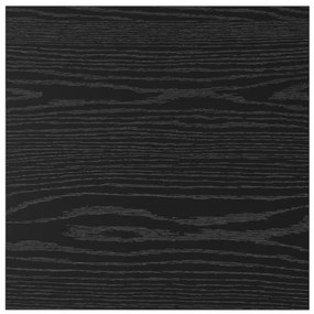 Placas de Estante - 4 peças, Carvalho Preto, 40x40x1,5 cm, Feitas de m
