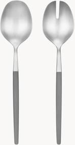 Talheres de salada escovados Maxime