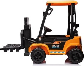 Empilhador elétrico JCB para crianças – 12V com verdadeira função de elevação e condução