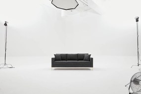 ****  
Sofá de 3 Lugares Berlin – Antracite – 220x83x91 cm

**