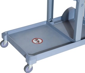 Carrinho de Limpeza com Saco 100L Profissional e Multifuncional com 3