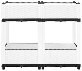 Canteiro elevado 80x40x71 cm polipropileno
