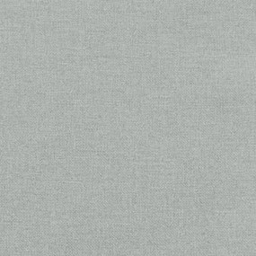 Almofadão banco jardim 100x50x7cm mesclado tecido cinza-claro