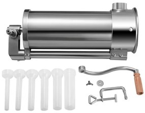 Máquina manual para encher salsichas de 3 litros com base de sucção