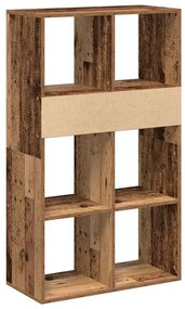 Estante madeira velha66x31x112 cm derivados de madeira
