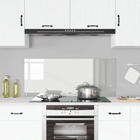 Revestimento de Cozinha vidaXL Transparente 120x50x0,6 cm em Vidro Tem