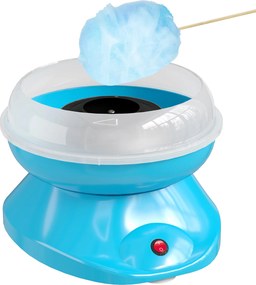 Máquina de Algodão Doce Potência 450W-550W Doce com Colher Medidora e 10 Palitos de Bambu 27x26x18 cm Azul