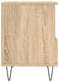 Mesa de cabeceira 40x35x50 cm derivados madeira carvalho sonoma