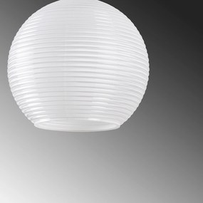 Chandelier Muzo – Branco e Vermelho – 15 x 15 cm