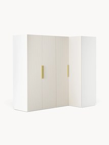 Roupeiro de canto modular Simone, L 215 cm, vários tamanhos