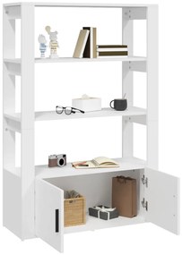 Aparador 80x30x119,5 cm derivados de madeira branco