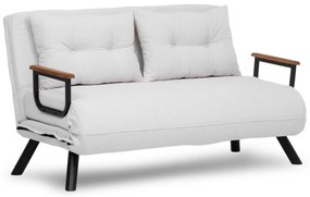 Sofá-cama de 2 Lugares Sando – Branco – 175 cm x 133 cm