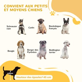 Barreira de segurança para cães de 101 a 181 cm barreira de proteção com 2 painéis, largura ajustável , em madeira e aço branco
