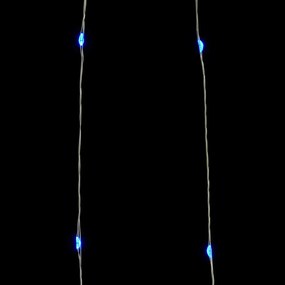 Cordão de luzes com 150 LED 15 m azul