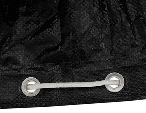 Capas p/ espreguiçadeira ilha 2 pcs 10 ilhós Ø236x67 cm redondo