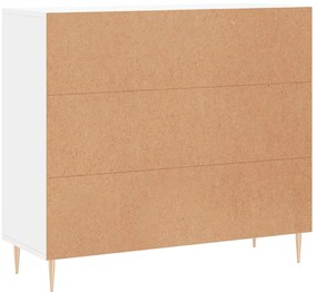 Aparador 90x34x80 cm derivados de madeira branco