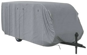 Cobertura caravana 732x250x220 cm tecido não tecido cinzento