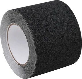 vidaXL Fita antiderrapante 0,1x10 m PVC preto