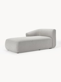 Módulo de canto chaise longue em bouclé Sofia