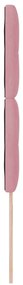 Cabeceira LED vidaXL Rosa 80 cm Veludo