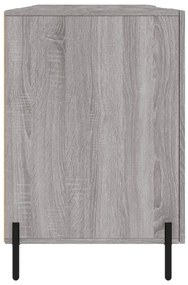 Secretária 140x50x75 cm derivados de madeira cinzento sonoma