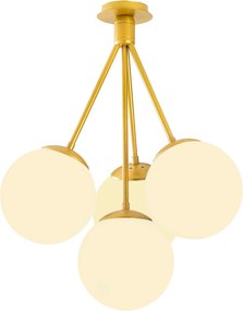 Chandelier Mudoni – Ouro – 57 cm