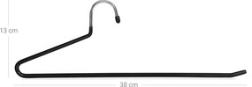 Conjunto 20 Cabides Ganchos abertos de metal,
