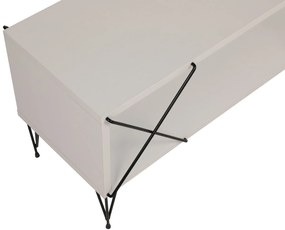 Móvel TV Street – Branco – 120 cm x 40 cm x 30 cm