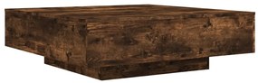 Mesa de centro 100x100x31 cm derivados madeira carvalho fumado