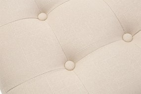 Conjunto de 2 bancos Pharao 46 x 45 x 45 cm Creme