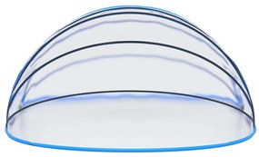 Cúpula de piscina oval 530x410x210 cm