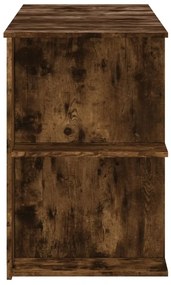 Secretária 140x50x75 cm derivados de madeira carvalho fumado