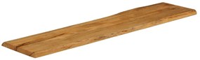 Tampo de mesa c/ borda viva 160x40x2,5 cm mangueira maciça