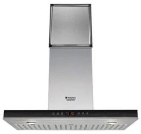 Hotpoint HLB 9.8 Aadc X/ha Exaustor Para Cozinha Montado na Parede Inox 666 M³/h