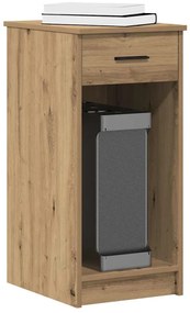 vidaXL Suporte torre de computador com gaveta 35x45x77 cm artisiano