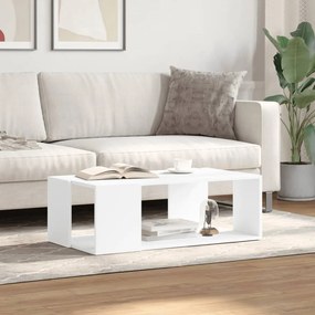 Mesa de centro 89,5x48x30 cm derivados de madeira branco