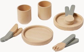 Conjunto de brincar em madeira Tableware, conjunto de 10