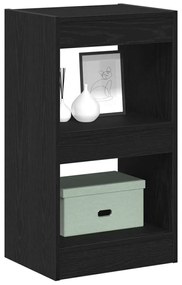 Estante/Divisória de Ambiente vidaXL Carvalho Preto 40x30x71,5 cm