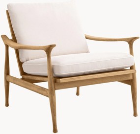 Poltrona para jardim em madeira de teca Manzo