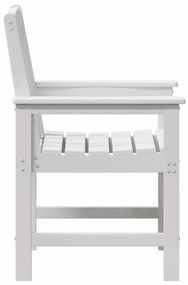 Cadeiras de Jantar vidaXL 4 pcs Brancas 65,5x55,5x88 cm HDPE