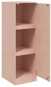 Aparador 34,5x39x107 cm aço rosa