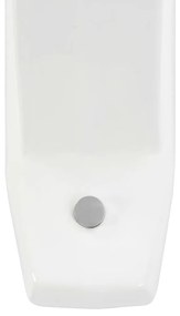 Divisória de privacidade p/ urinol de parede cerâmica branco