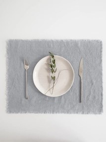 Individual de mesa em linho Light Grey